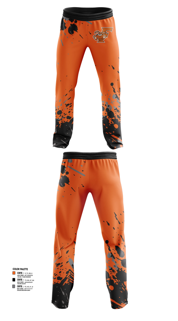 Sweatpants, Fisher Bunnies, Cross Country, Teamtime, Team time, sublimation, custom sports apparel, team uniforms, spirit wear, spiritwear, sports uniforms, custom shirts, team store, custom team store, fundraiser sports, apparel fundraiser