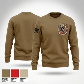 Crew Neck Sweatshirt, 354 Medical Logistics Company, Army, Teamtime, Team time, sublimation, custom sports apparel, team uniforms, spirit wear, spiritwear, sports uniforms, custom shirts, team store, custom team store, fundraiser sports, apparel fundraiser