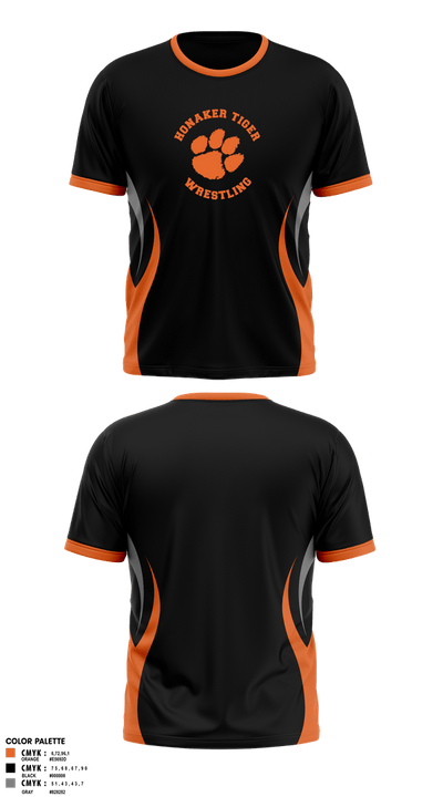 Honaker Tigers 66302356 Short Sleeve Performance Shirt - 2