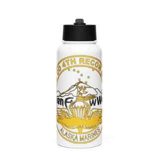 E co 4th recon bn 59087150 Stainless Steel Water Bottle with a Straw Lid