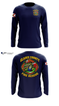 Glades County Fire Rescue Long Sleeve Performance Shirt - 11