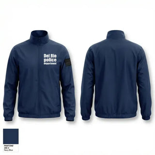 Windbreaker, Del Rio police department, Police, Teamtime, Team time, sublimation, custom sports apparel, team uniforms, spirit wear, spiritwear, sports uniforms, custom shirts, team store, custom team store, fundraiser sports, apparel fundraiser