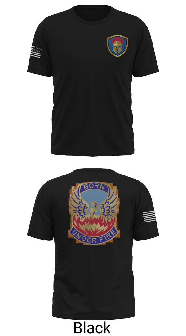 Old School Cotton Feel Shirt, HHC/128th Aviation Brigade, , Teamtime, Team time, sublimation, custom sports apparel, team uniforms, spirit wear, spiritwear, sports uniforms, custom shirts, team store, custom team store, fundraiser sports, apparel fundraiser