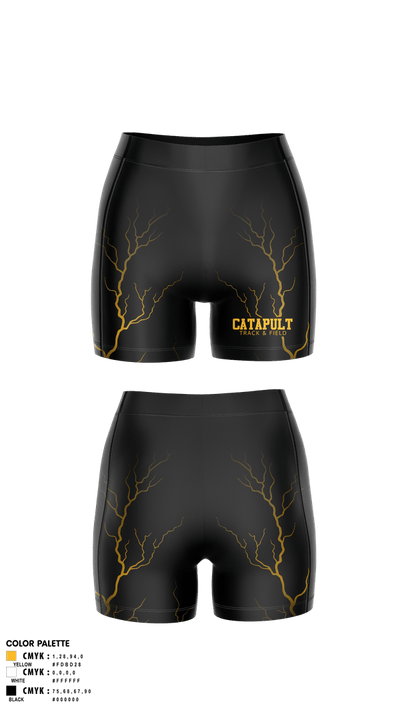 Catapult Track & Field 10273949 Women's Compression Shorts - 1