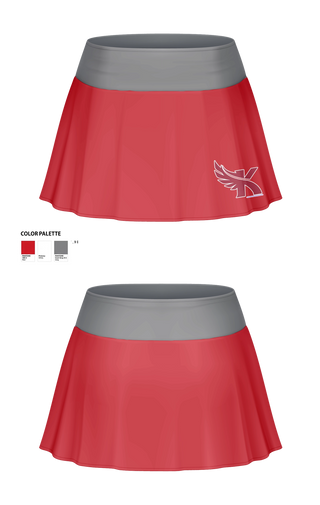 Skort, Red Raiders, Cheer, Teamtime, Team time, sublimation, custom sports apparel, team uniforms, spirit wear, spiritwear, sports uniforms, custom shirts, team store, custom team store, fundraiser sports, apparel fundraiser