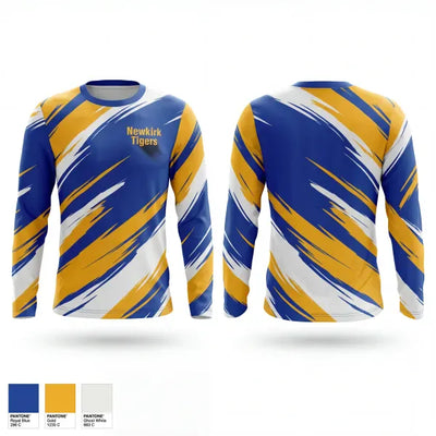 Newkirk Tigers 19686461 Long Sleeve Performance Shirt 1