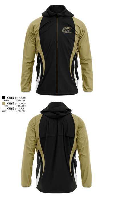 Staunton River Golden Eagles 76845210 Windbreaker - 1