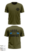 DINFOS 1000LB Club 26968217 Short Sleeve Performance Shirt - 12
