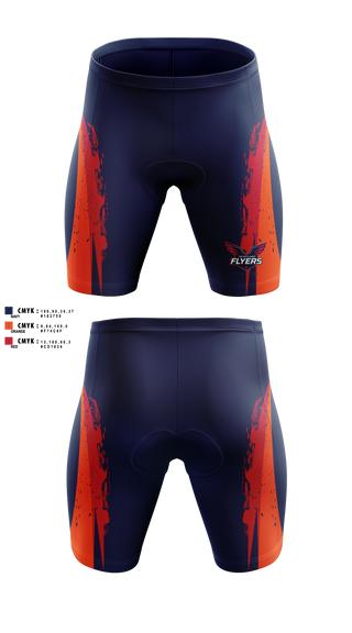 Mens Compression Shorts, Heartland Flyers, Track & Field, Teamtime, Team time, sublimation, custom sports apparel, team uniforms, spirit wear, spiritwear, sports uniforms, custom shirts, team store, custom team store, fundraiser sports, apparel fundraiser