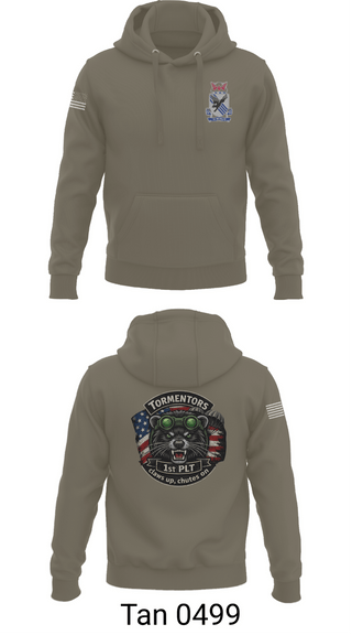 Hoodie, A CO 2-505, Army, Teamtime, Team time, sublimation, custom sports apparel, team uniforms, spirit wear, spiritwear, sports uniforms, custom shirts, team store, custom team store, fundraiser sports, apparel fundraiser