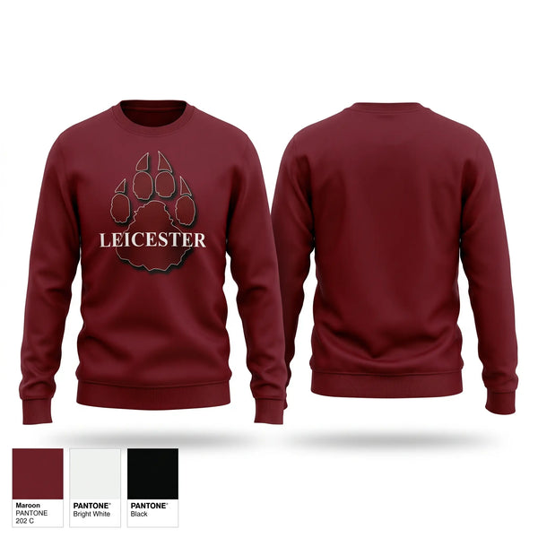 Crew Neck Sweatshirt, Leicester High School Basketball, Men's Basketball, Teamtime, Team time, sublimation, custom sports apparel, team uniforms, spirit wear, spiritwear, sports uniforms, custom shirts, team store, custom team store, fundraiser sports, apparel fundraiser