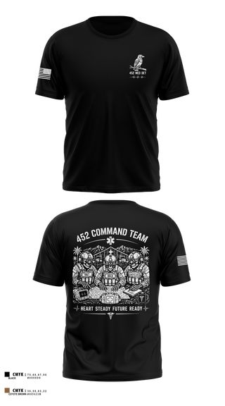 Short Sleeve Performance Shirt, 452 MED DET, Army, Teamtime, Team time, sublimation, custom sports apparel, team uniforms, spirit wear, spiritwear, sports uniforms, custom shirts, team store, custom team store, fundraiser sports, apparel fundraiser