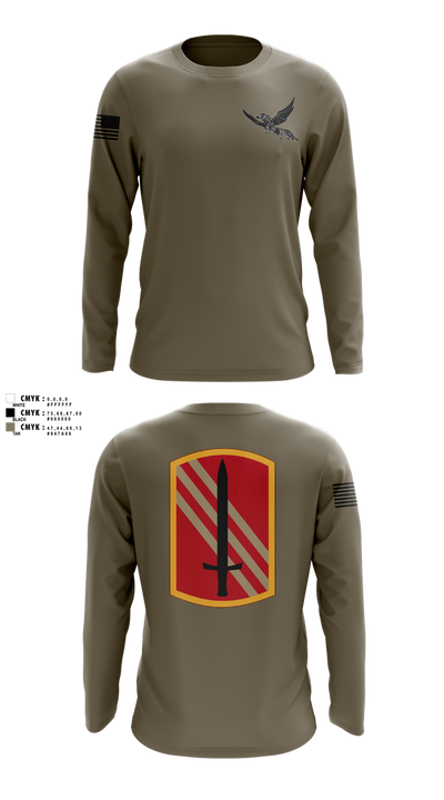 196th BDE SIG CO 21636857 Long Sleeve Performance Shirt 2