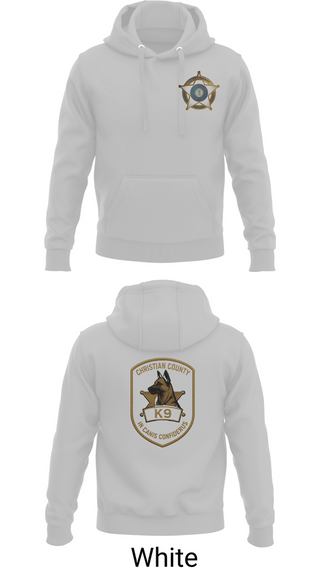 Hoodie, SHERIFF K-9, Police, Teamtime, Team time, sublimation, custom sports apparel, team uniforms, spirit wear, spiritwear, sports uniforms, custom shirts, team store, custom team store, fundraiser sports, apparel fundraiser