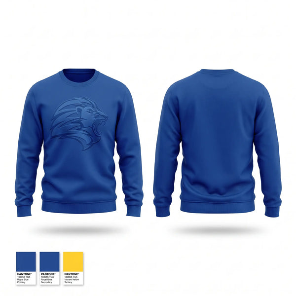 Crew Neck Sweatshirt, Lions, Baseball, Teamtime, Team time, sublimation, custom sports apparel, team uniforms, spirit wear, spiritwear, sports uniforms, custom shirts, team store, custom team store, fundraiser sports, apparel fundraiser