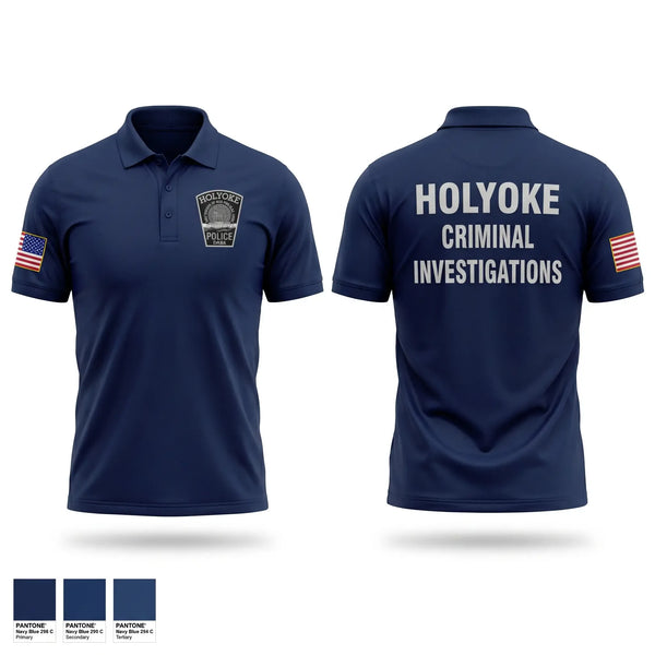 Short Sleeve Performance Polo, Detective Bureau, Police, Teamtime, Team time, sublimation, custom sports apparel, team uniforms, spirit wear, spiritwear, sports uniforms, custom shirts, team store, custom team store, fundraiser sports, apparel fundraiser