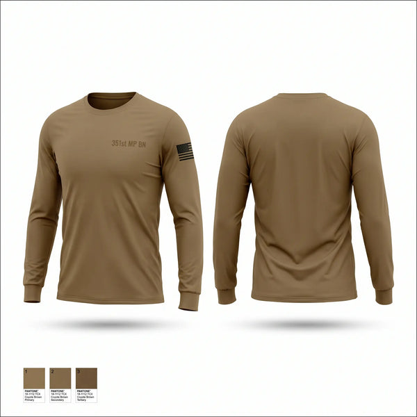 Long Sleeve Performance Shirt, 351st MP BN, Army, Teamtime, Team time, sublimation, custom sports apparel, team uniforms, spirit wear, spiritwear, sports uniforms, custom shirts, team store, custom team store, fundraiser sports, apparel fundraiser