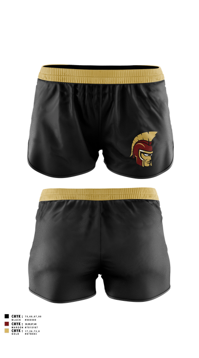 Minnesota State Academy for the Deaf Trojans Womens Soccer Shorts - 3