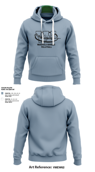 Hoodie, Wakefield Bombers Volleyball, Women's Volleyball, Teamtime, Team time, sublimation, custom sports apparel, team uniforms, spirit wear, spiritwear, sports uniforms, custom shirts, team store, custom team store, fundraiser sports, apparel fundraiser