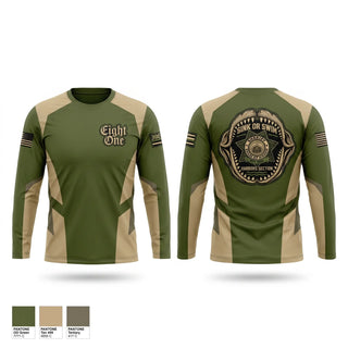 Long Sleeve Performance Shirt, State of Hawaii DLE Harbors, Police, Teamtime, Team time, sublimation, custom sports apparel, team uniforms, spirit wear, spiritwear, sports uniforms, custom shirts, team store, custom team store, fundraiser sports, apparel fundraiser