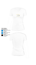 Grosse Pointe Macks 8247771 Women's Short Sleeve V-neck Shirt - 18