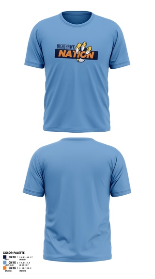Short Sleeve Performance Shirt, Herbert Akins Road Middle School, Track & Field, Teamtime, Team time, sublimation, custom sports apparel, team uniforms, spirit wear, spiritwear, sports uniforms, custom shirts, team store, custom team store, fundraiser sports, apparel fundraiser