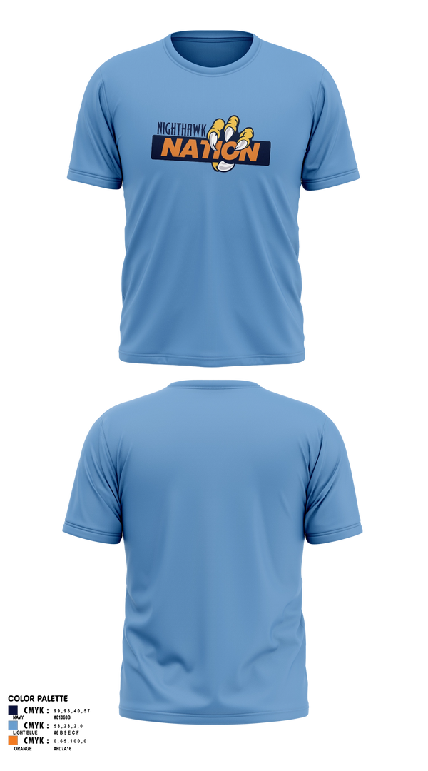 Short Sleeve Performance Shirt, Herbert Akins Road Middle School, Track & Field, Teamtime, Team time, sublimation, custom sports apparel, team uniforms, spirit wear, spiritwear, sports uniforms, custom shirts, team store, custom team store, fundraiser sports, apparel fundraiser