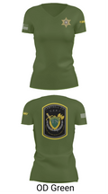 C.C.S.O. CERT 25474985 Women's Short Sleeve V-neck Shirt - 46