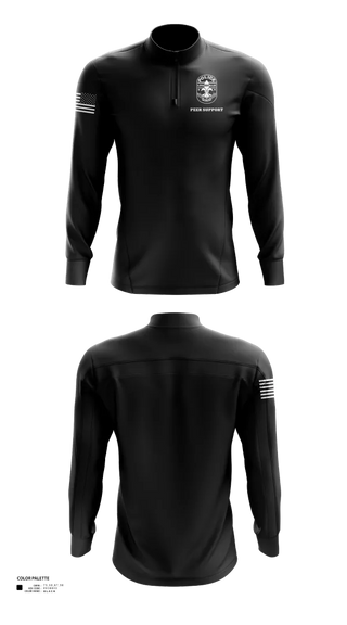 Quarter Zip Jacket, LMPD HSO TACMED, Police, Teamtime, Team time, sublimation, custom sports apparel, team uniforms, spirit wear, spiritwear, sports uniforms, custom shirts, team store, custom team store, fundraiser sports, apparel fundraiser