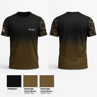 Short Sleeve Performance Shirt, VFA-103, , Teamtime, Team time, sublimation, custom sports apparel, team uniforms, spirit wear, spiritwear, sports uniforms, custom shirts, team store, custom team store, fundraiser sports, apparel fundraiser