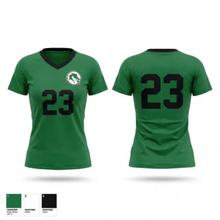 Womens Short Sleeve Vneck Shirt, Pine City High School Volleyball, Women's Volleyball, Teamtime, Team time, sublimation, custom sports apparel, team uniforms, spirit wear, spiritwear, sports uniforms, custom shirts, team store, custom team store, fundraiser sports, apparel fundraiser