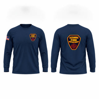 Long Sleeve Performance Shirt, Alexandria, Fire Department, Teamtime, Team time, sublimation, custom sports apparel, team uniforms, spirit wear, spiritwear, sports uniforms, custom shirts, team store, custom team store, fundraiser sports, apparel fundraiser