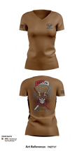 319th IEW Women's Short Sleeve V-neck Shirt - 2