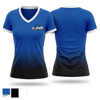 Womens Short Sleeve Vneck Shirt, Capital Region Lacrosse Lab, Men's Lacrosse, Teamtime, Team time, sublimation, custom sports apparel, team uniforms, spirit wear, spiritwear, sports uniforms, custom shirts, team store, custom team store, fundraiser sports, apparel fundraiser