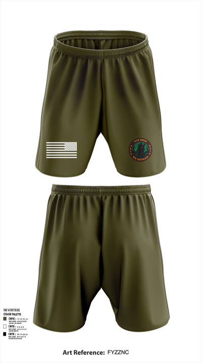 Detachment 1, 24th MDSB 49802931 Athletic Shorts With Pockets - 102