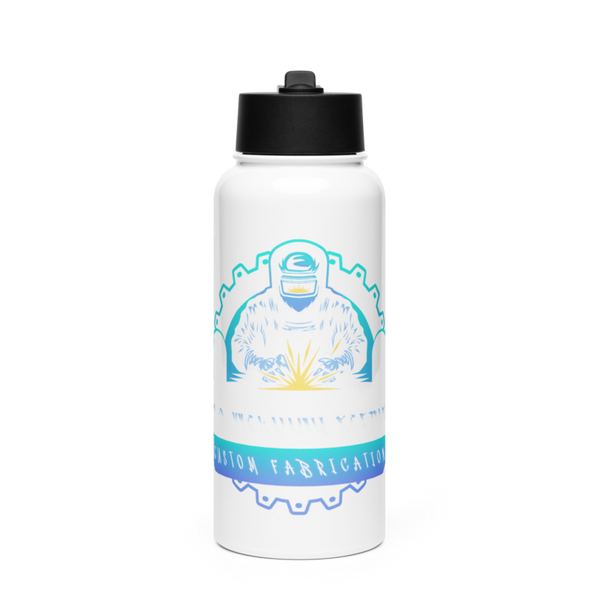D’s welding repair custom fabrication Stainless Steel Water Bottle with a Straw Lid