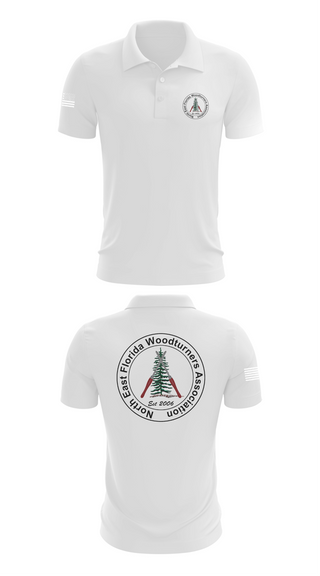 Short Sleeve Performance Polo, Northeast Florida Woodturning Association, , Teamtime, Team time, sublimation, custom sports apparel, team uniforms, spirit wear, spiritwear, sports uniforms, custom shirts, team store, custom team store, fundraiser sports, apparel fundraiser