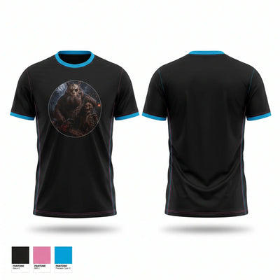 Scary hippos Short Sleeve Performance Shirt - 2