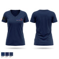 Vital Medical 49562980 Women's Short Sleeve V-neck Shirt - 1