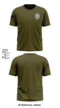 Tipton Police Department 77277845 Short Sleeve Performance Shirt - 25