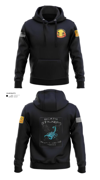 Hoodie, 5-4 ADA A BTRY 3rd PLT, , Teamtime, Team time, sublimation, custom sports apparel, team uniforms, spirit wear, spiritwear, sports uniforms, custom shirts, team store, custom team store, fundraiser sports, apparel fundraiser