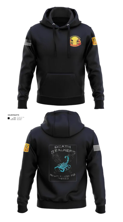 5-4 ADA A BTRY 3rd PLT 45345597 Hoodie - 11