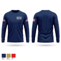 United States Merchant Marine Academy Long Sleeve Performance Shirt - 1