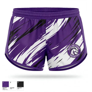 Womens Shorts, Boulan Park Broncos, Track & Field, Teamtime, Team time, sublimation, custom sports apparel, team uniforms, spirit wear, spiritwear, sports uniforms, custom shirts, team store, custom team store, fundraiser sports, apparel fundraiser