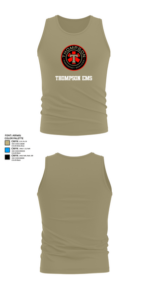 Tank Top, Thompson EMS, , Teamtime, Team time, sublimation, custom sports apparel, team uniforms, spirit wear, spiritwear, sports uniforms, custom shirts, team store, custom team store, fundraiser sports, apparel fundraiser