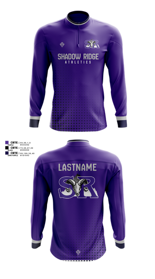 Quarter Zip Jacket, Shadow Ridge MS Staff, Men's Soccer, Teamtime, Team time, sublimation, custom sports apparel, team uniforms, spirit wear, spiritwear, sports uniforms, custom shirts, team store, custom team store, fundraiser sports, apparel fundraiser