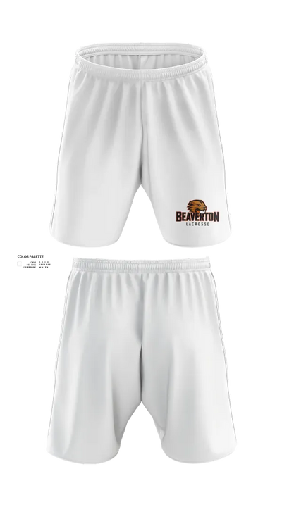 Beaverton Boys Lacrosse 8252895 Athletic Shorts With Pockets - 21