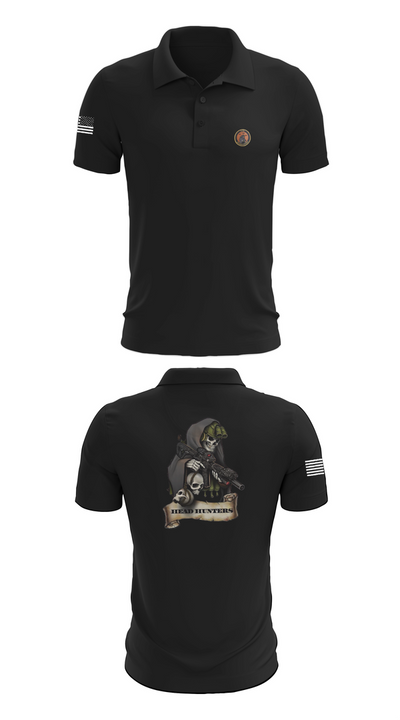 HHC 2-135th AVN REG 2256326 Short Sleeve Performance Polo - 26