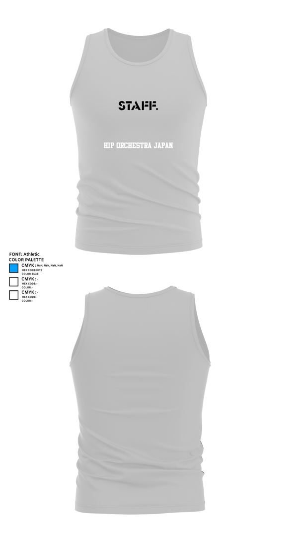Tank Top, HIP Orchestra Japan, , Teamtime, Team time, sublimation, custom sports apparel, team uniforms, spirit wear, spiritwear, sports uniforms, custom shirts, team store, custom team store, fundraiser sports, apparel fundraiser