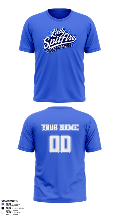 Lady Spitfire Short Sleeve Performance Shirt - 5